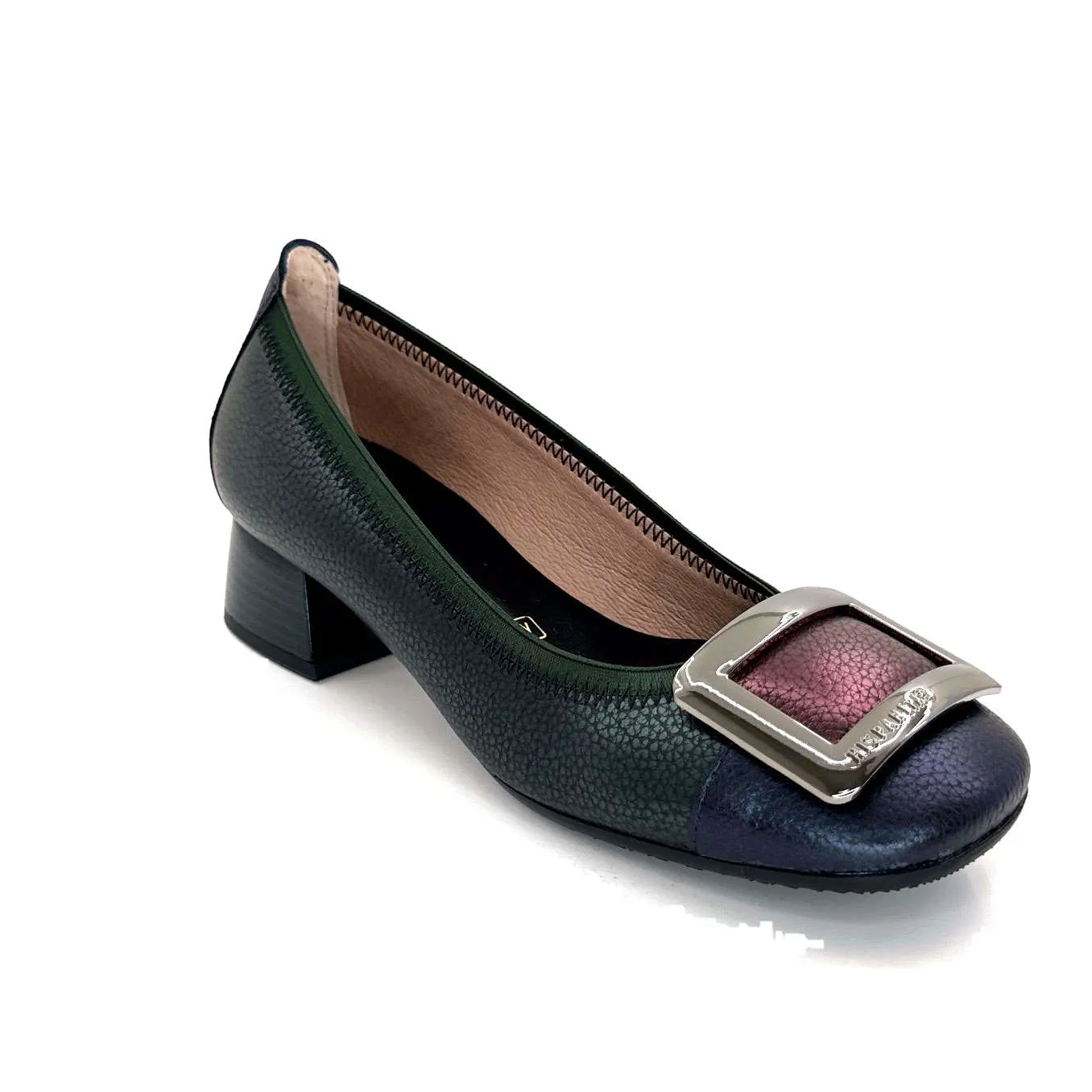 Hispanitas Chi 243673 Manila Cuir Vert Bleu