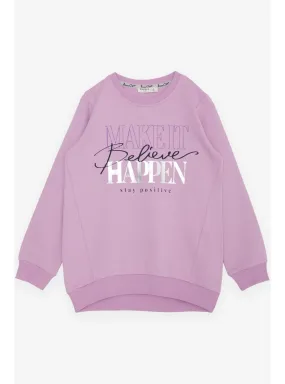 Lilac - Girls` Sweatshirt