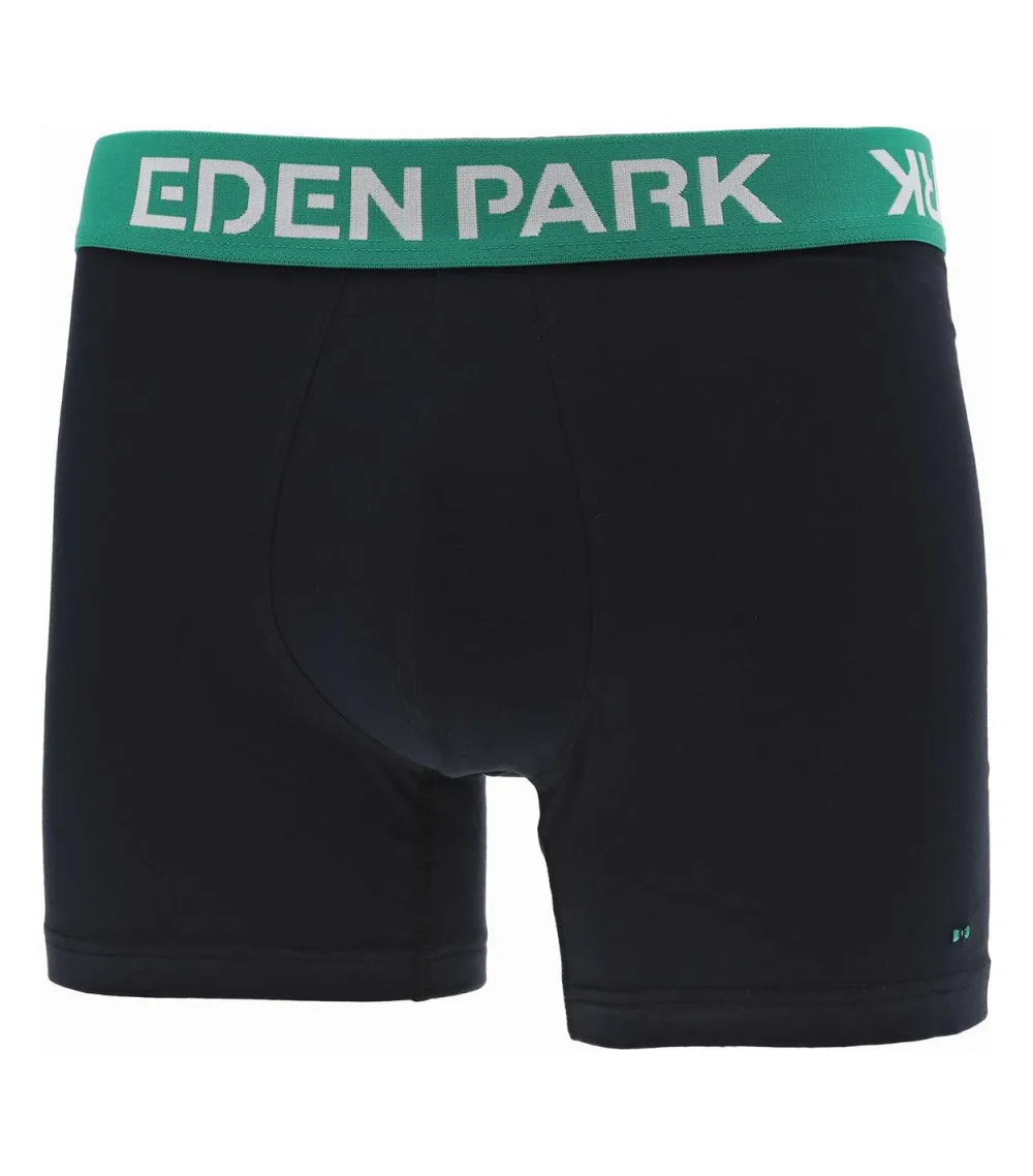 Lot de 2 boxers avec une coupe fermée Eden Park en coton nuit