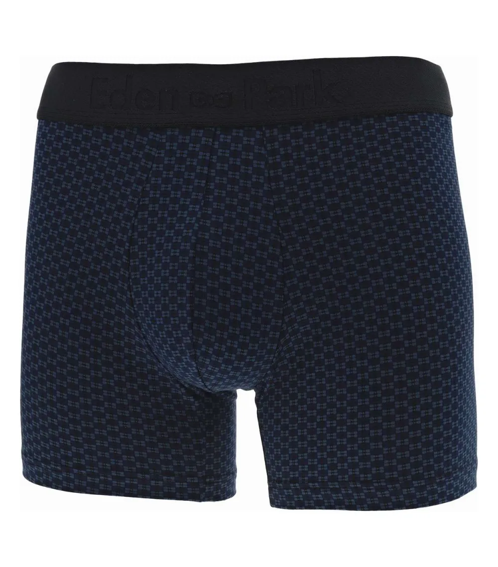 Lot de 2 boxers avec une taille élastiquée Eden Park coton  nuit