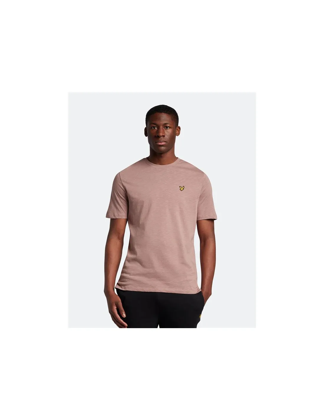 Lyle & Scott V1-Slub T-Shirt Homme Rose