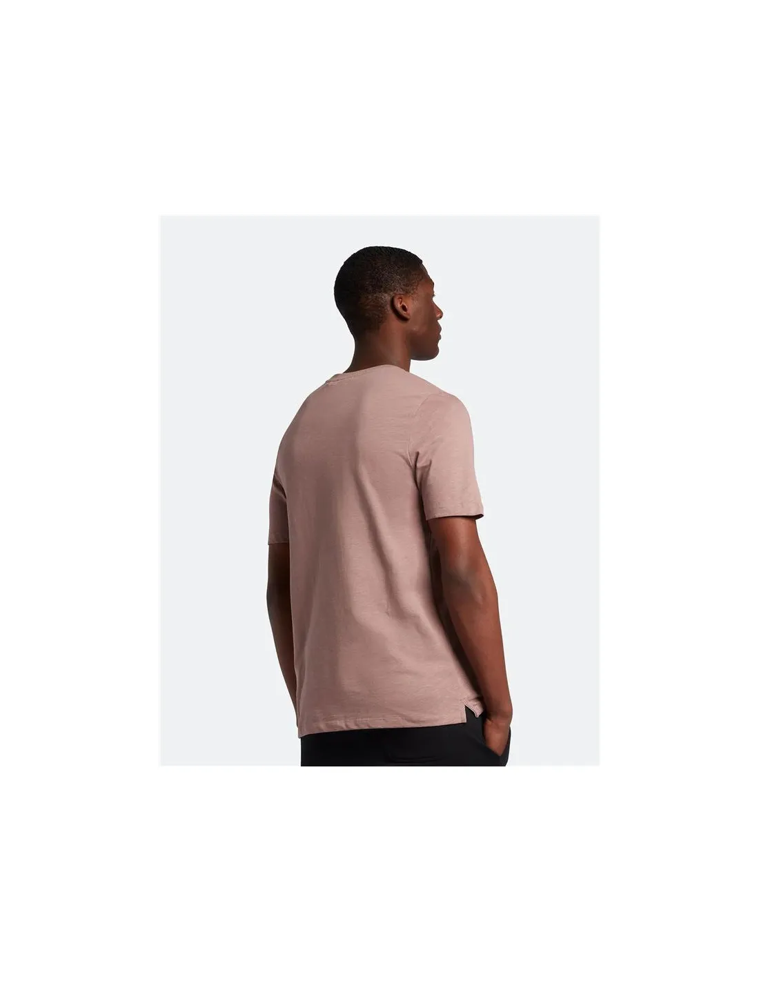 Lyle & Scott V1-Slub T-Shirt Homme Rose