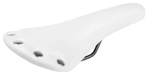 M-Wave Selle De Vélo Fixie/Race - Blanc