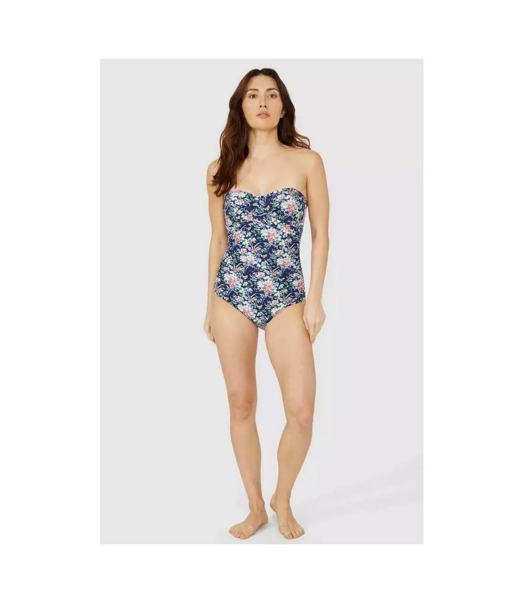 Maillot de bain 1 pièce femme bleu marine Debenhams