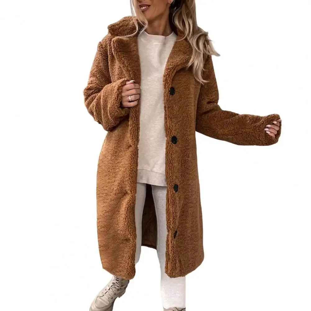 Manteau en peluche