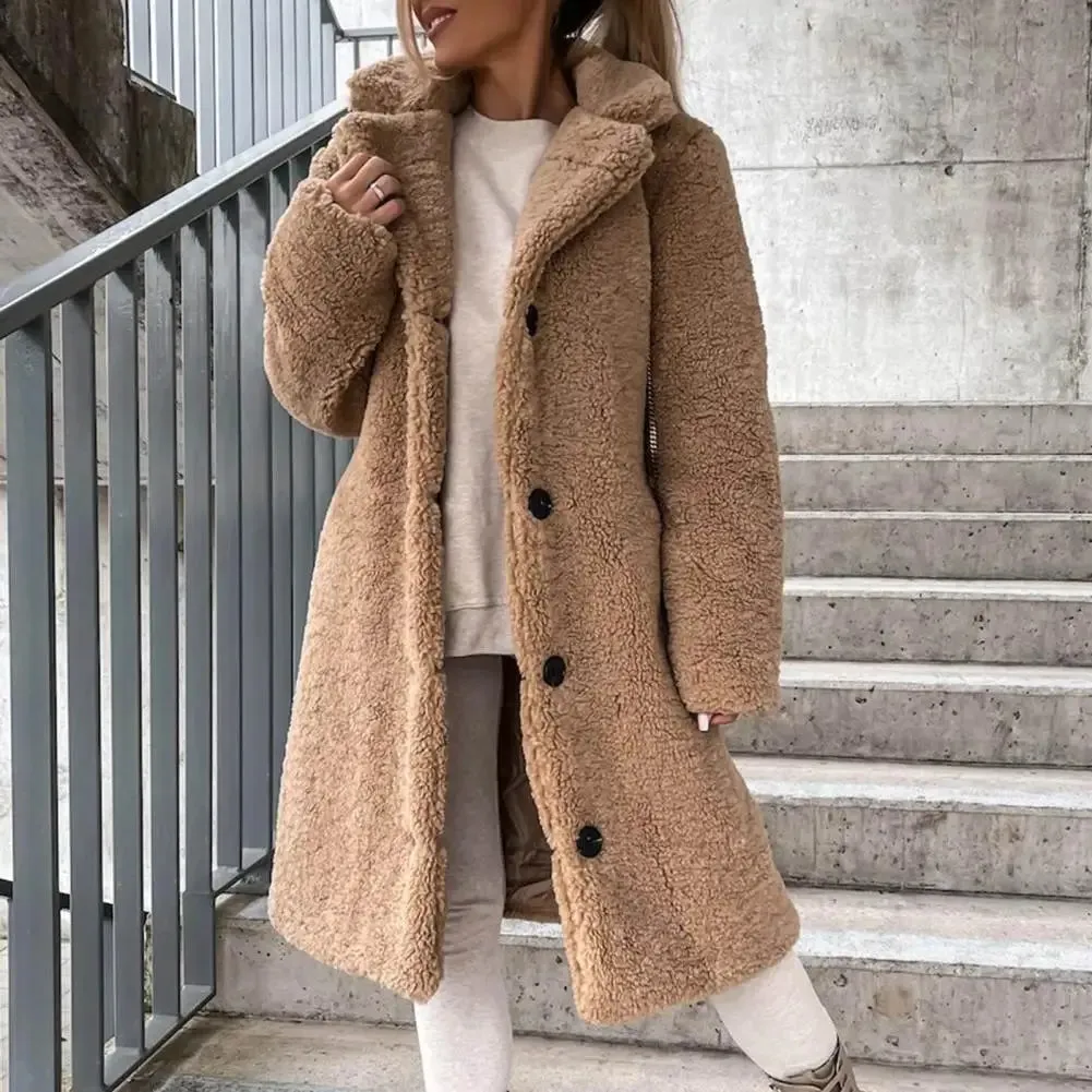 Manteau en peluche