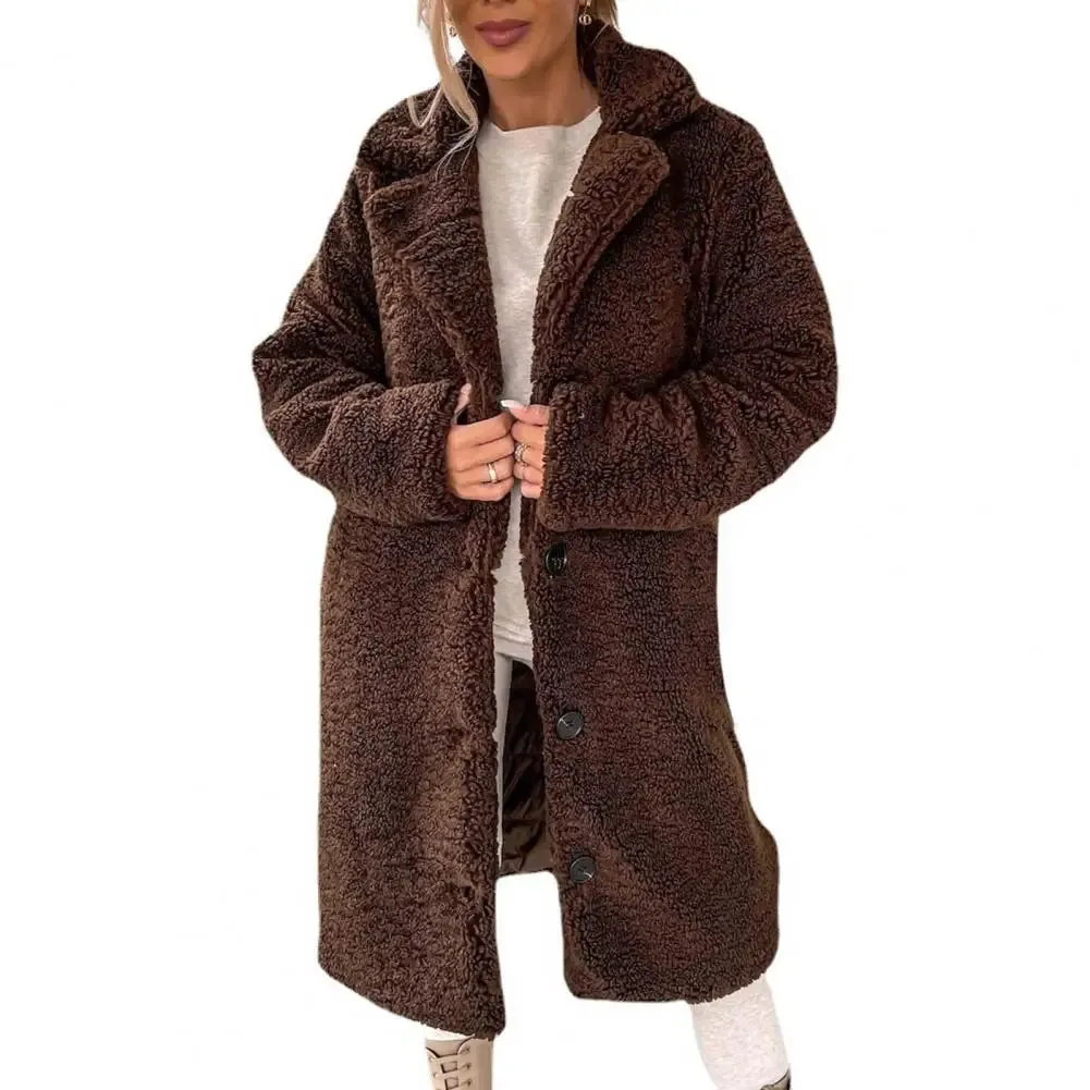 Manteau en peluche