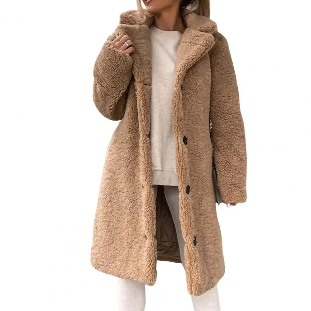 Manteau en peluche