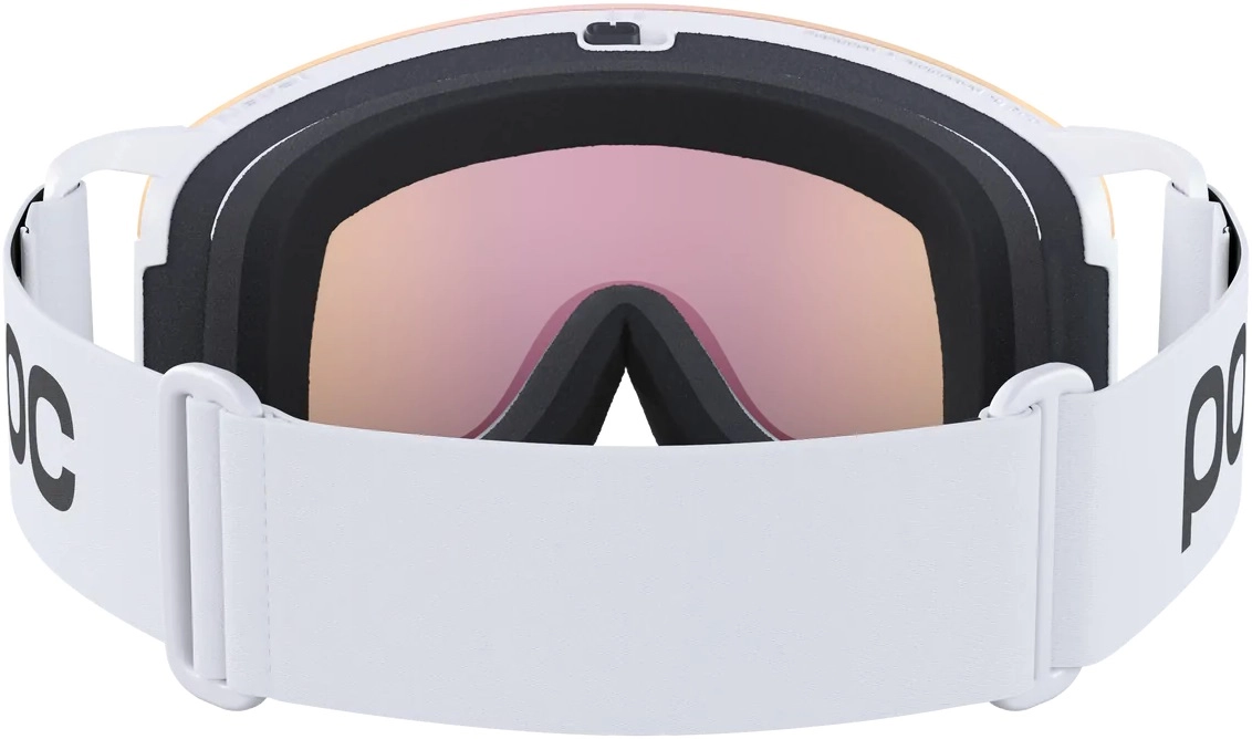 Masque de Ski POC Unisexe Nexal Clarity Hydrogen White/Spektris Orange