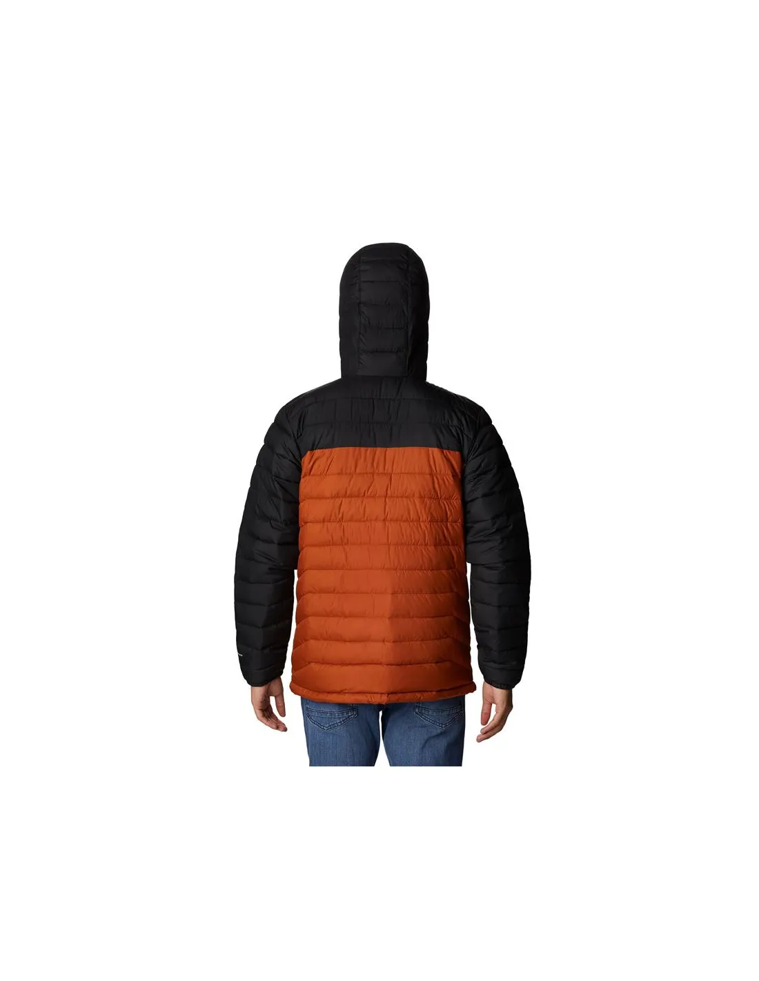 Mountain Jacket Columbia Powder Lite Orange Hommes