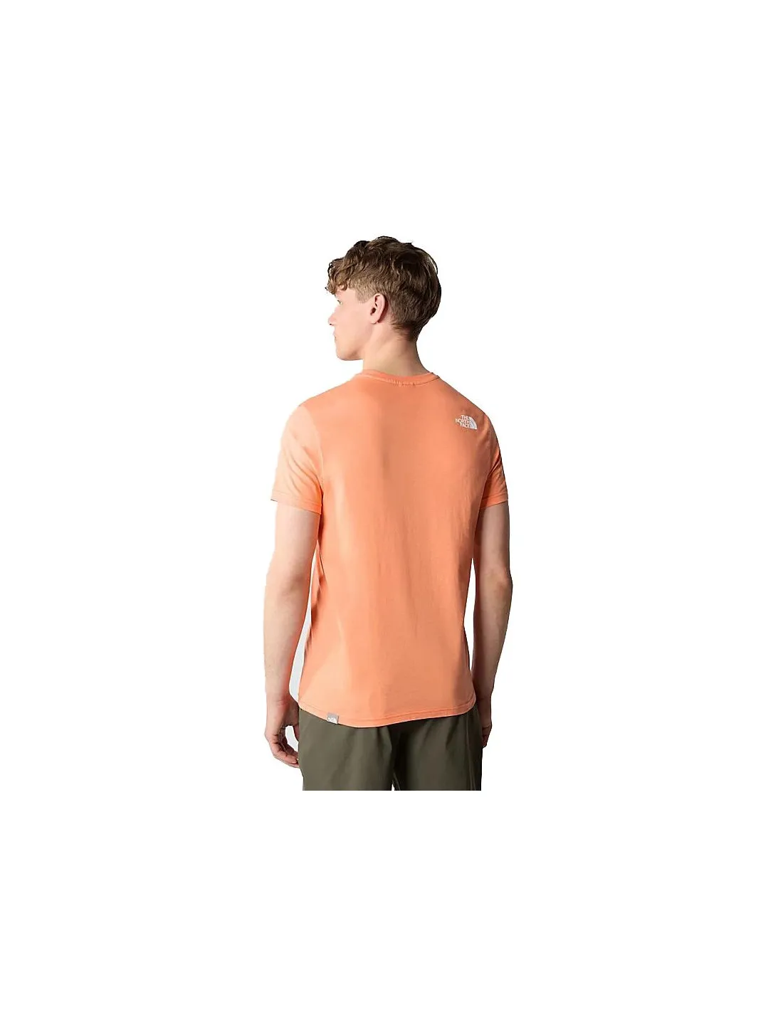 Mountain T-Shirt The North Face Simple Dome Hommes Orange