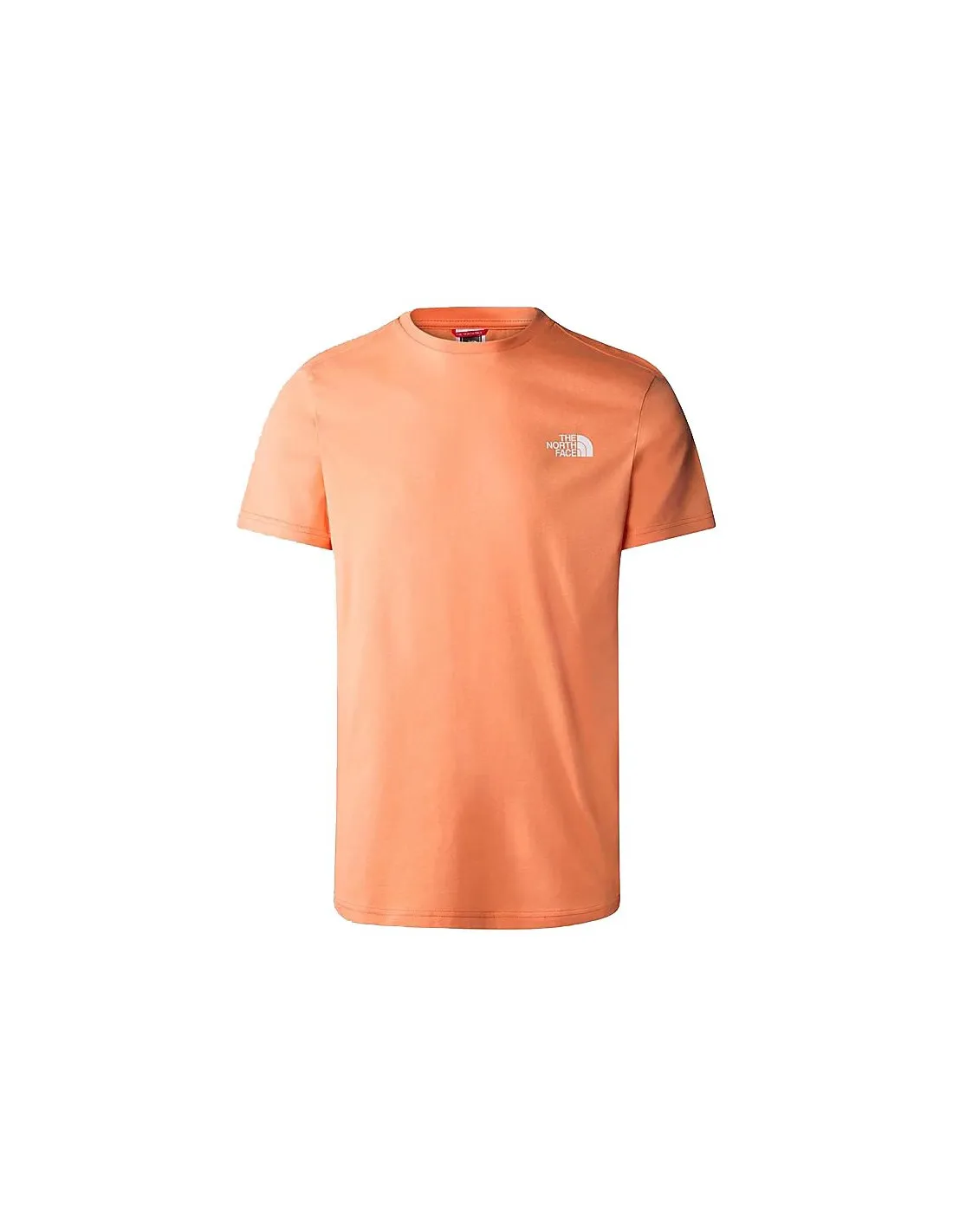 Mountain T-Shirt The North Face Simple Dome Hommes Orange