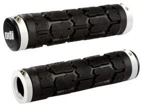 Paire de Grips Odi Rogue Lock-On 130mm Noir/Blanc