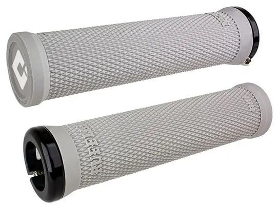 Paire de Grips Odi Ruffian V2.1 135 mm Gris / Blanc