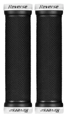 Paire de Grips Reverse Classic 31 mm Noir / Blanc