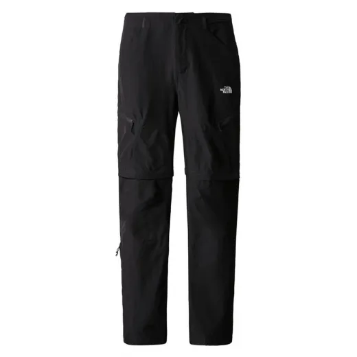 Pantalon convertible exploration regular tapered black