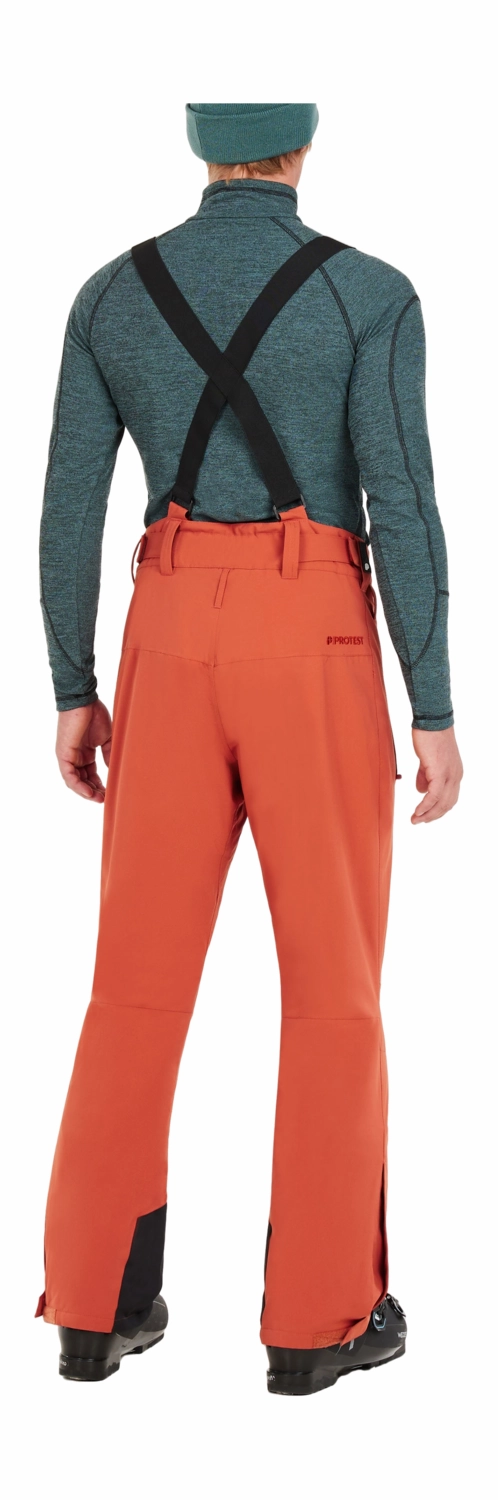 Pantalon de Ski Protest Men Owens Brick Orange