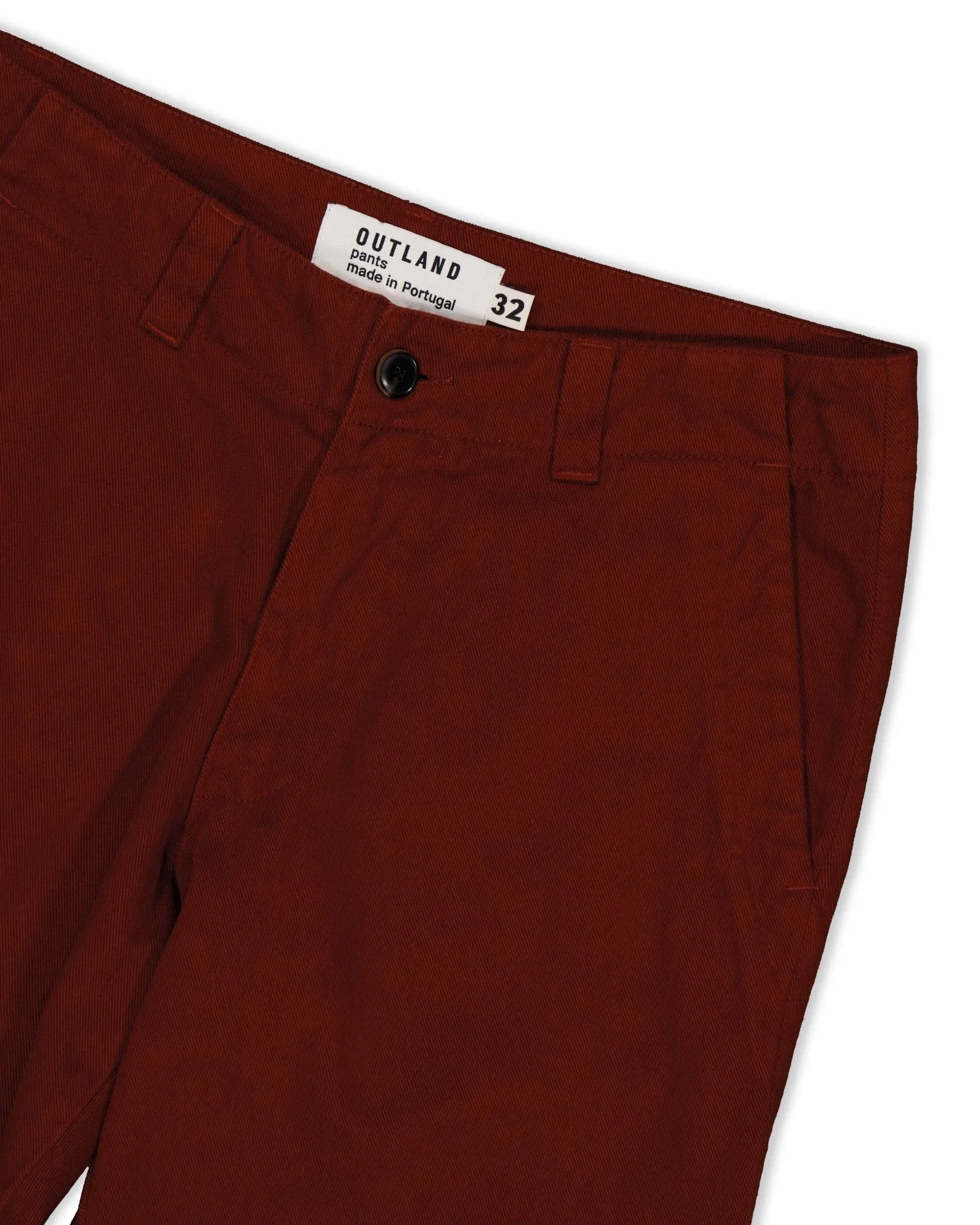 Pantalon DOCK TWILL Rouille