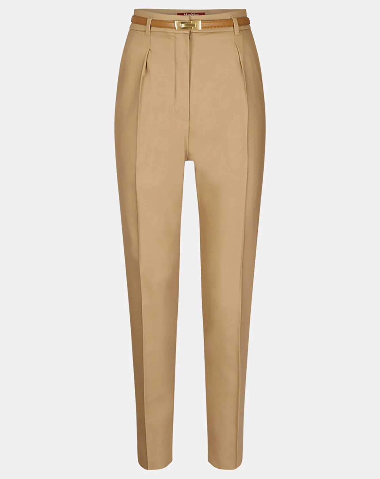 Pantalon en Laine mélangée Briose camel