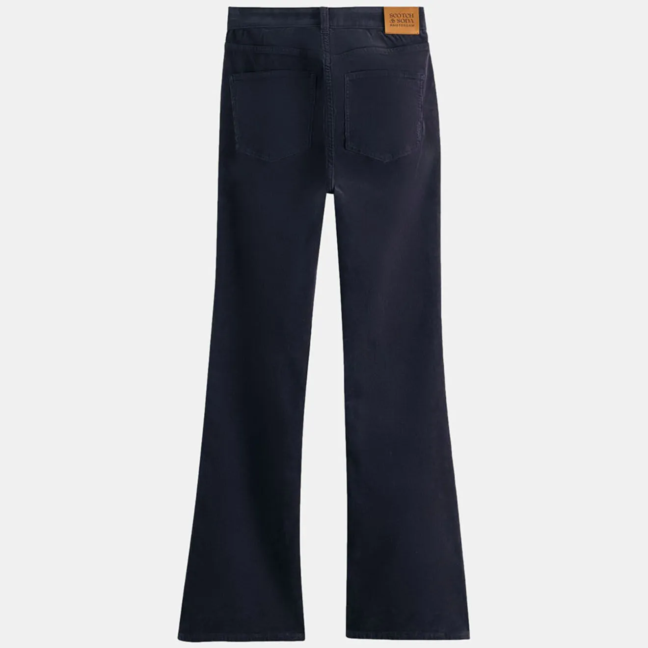 Pantalon en Velours Milleraies bleu foncé