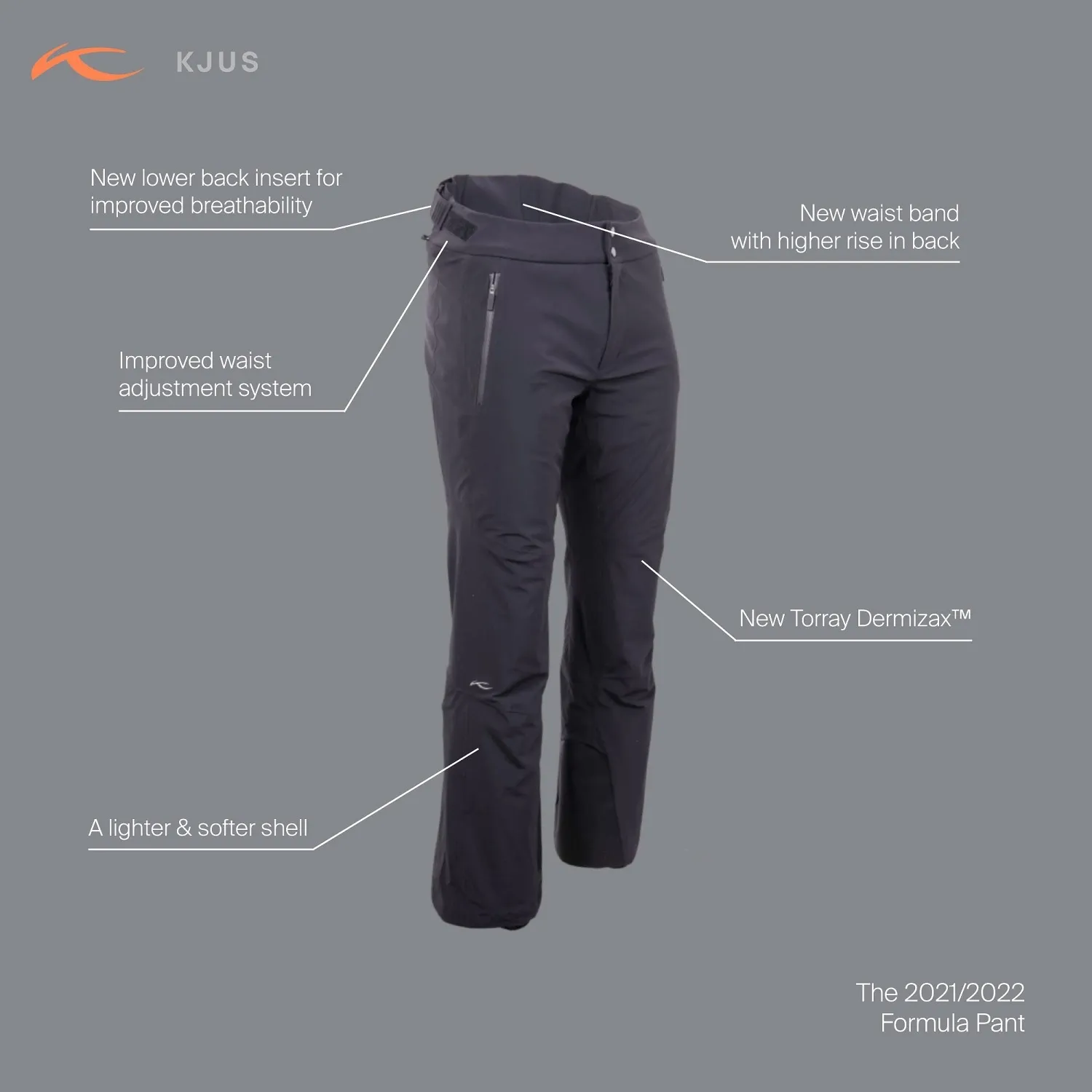 Pantalon KJUS Men Formula Stem Green