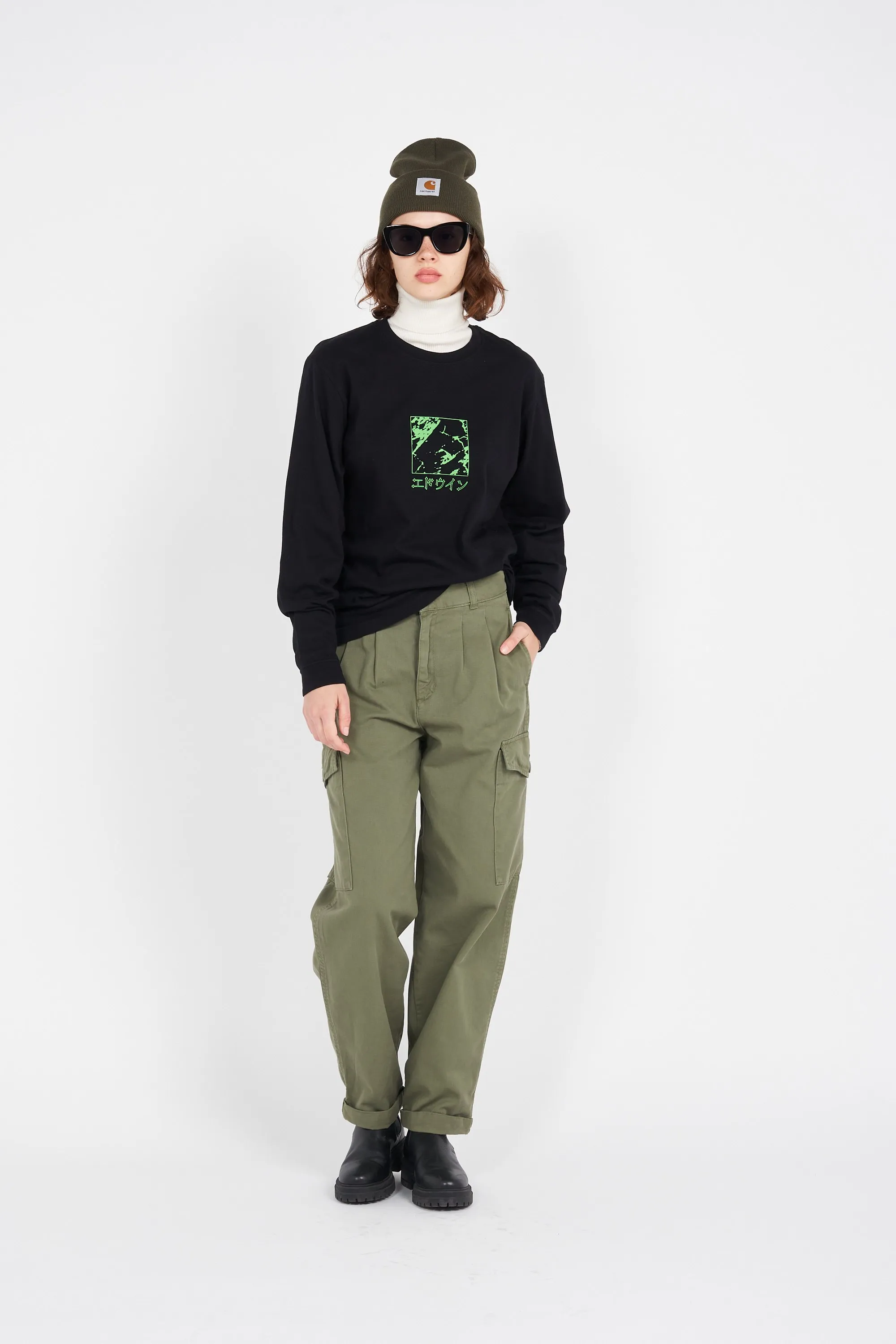 Pantalon Vert Carhartt Wip - Femme | Citadium