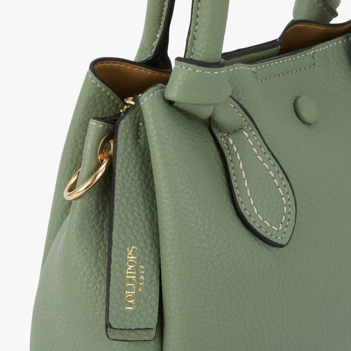 Petit sac shopper vert Narnin