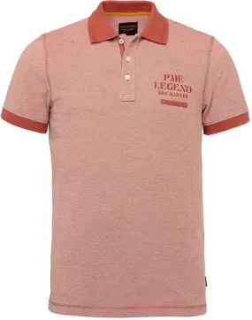 PME Legend Polo Piqué Mecca Orange PPSS2203827 commander en