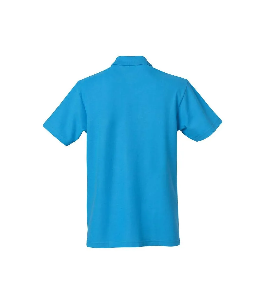 Polo basic homme turquoise vif Clique