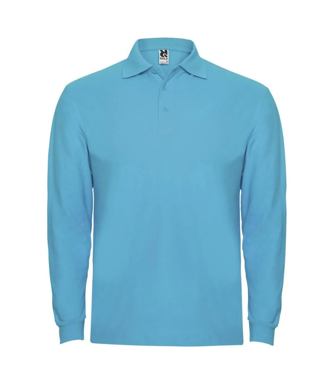 Polo estrella homme turquoise vif Roly