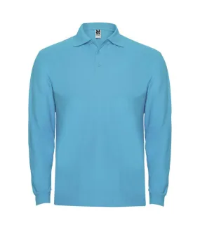 Polo estrella homme turquoise vif Roly