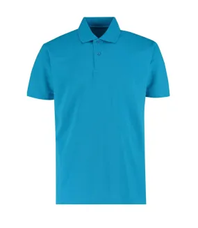 Polo homme turquoise vif Kustom Kit