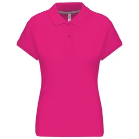 Polo manches courtes - Femme - K242 - rose fuchsia 