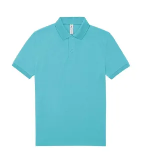 Polo manches courtes - Homme - PU424 - bleu turquoise