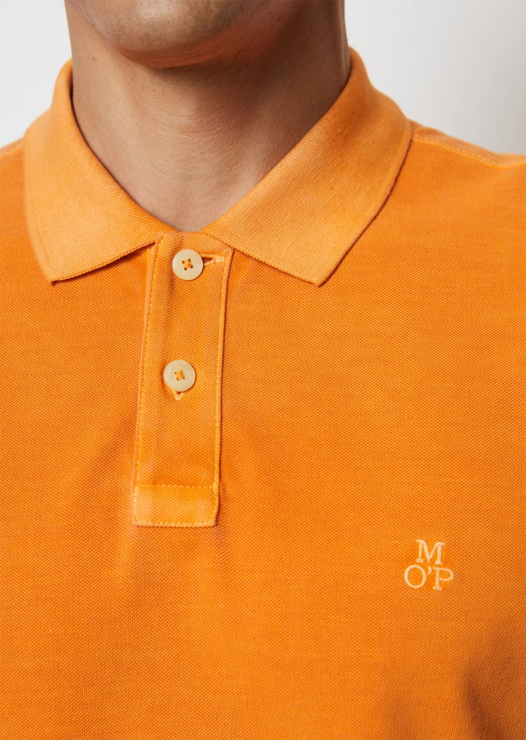 Polo Marc O'Polo Homme 422226653000 Orange Burst