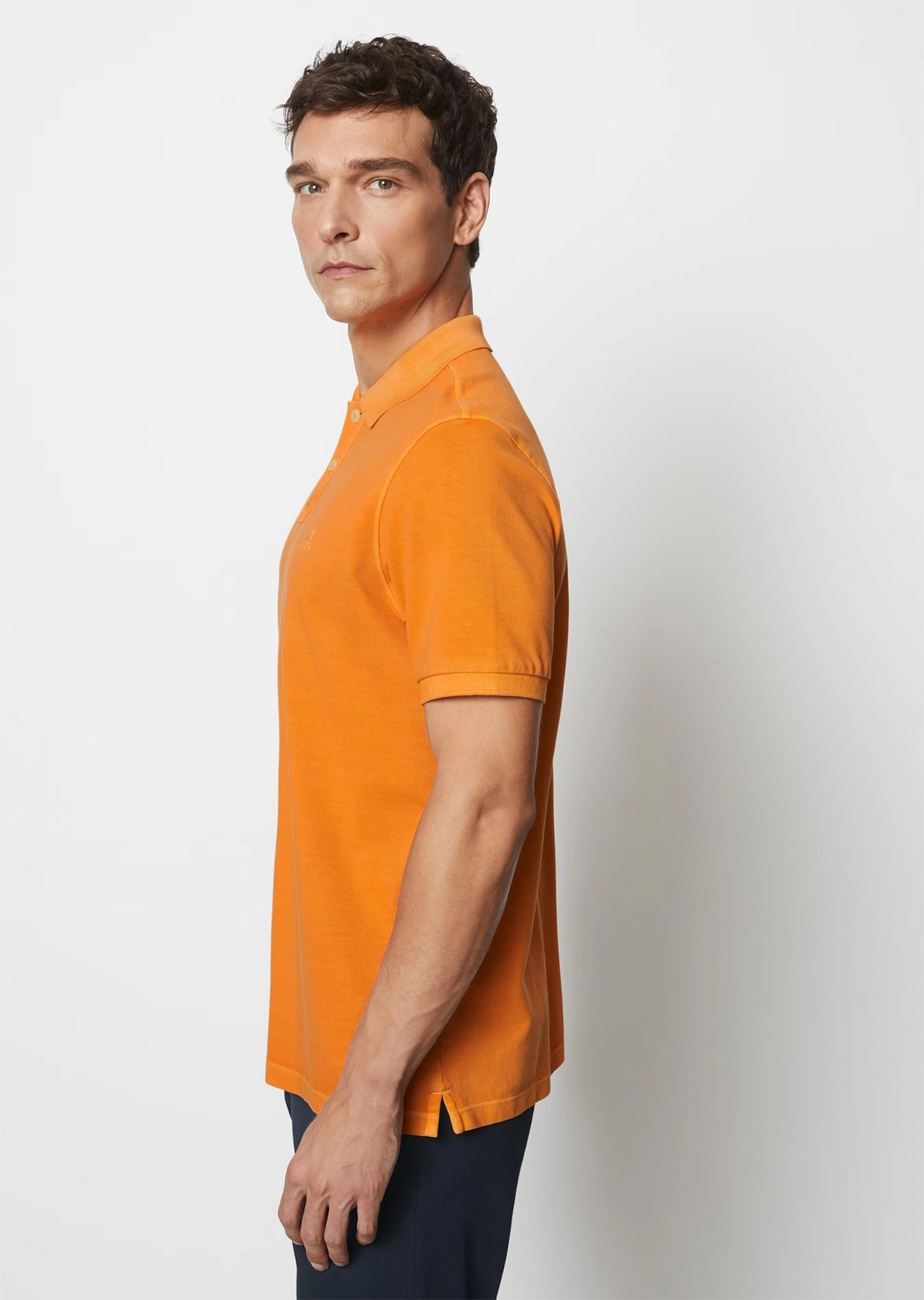 Polo Marc O'Polo Homme 422226653000 Orange Burst