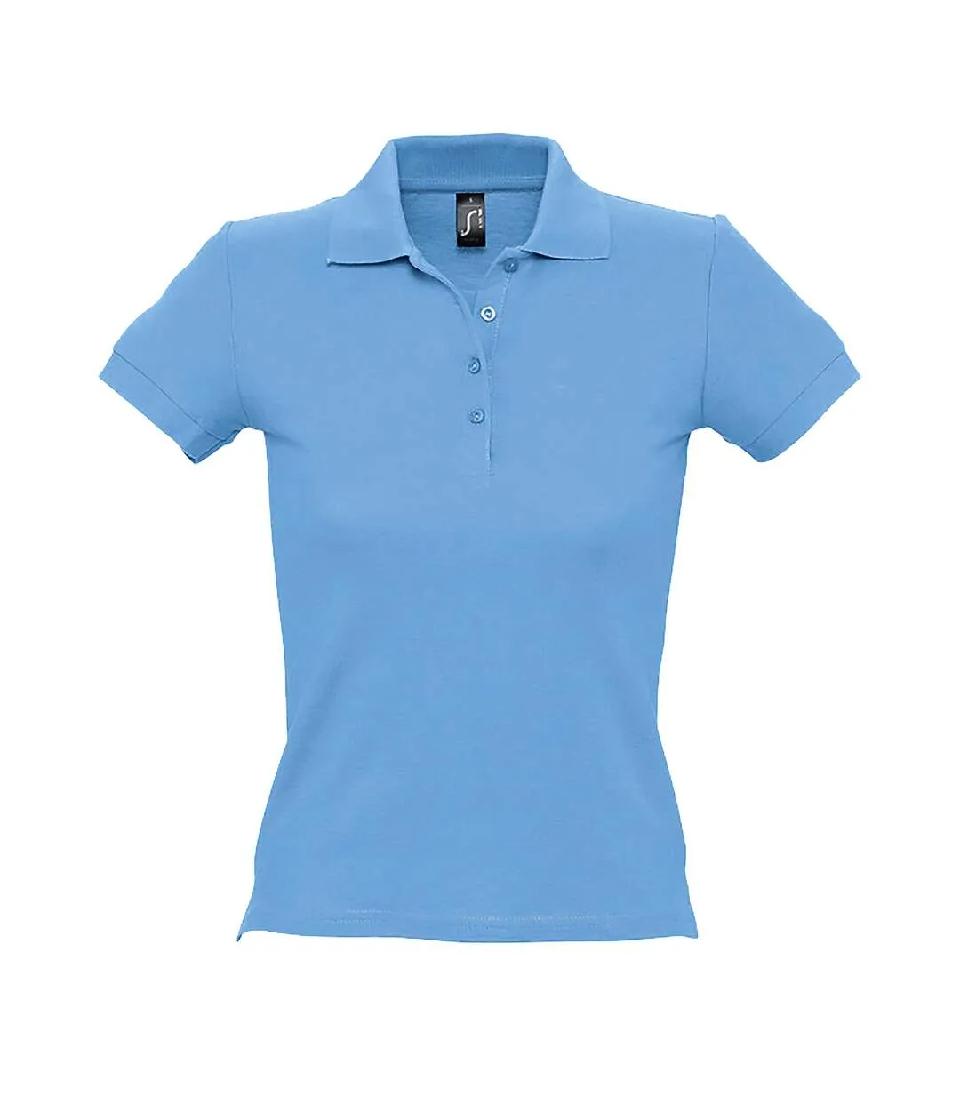 Polo people femme bleu ciel SOLS