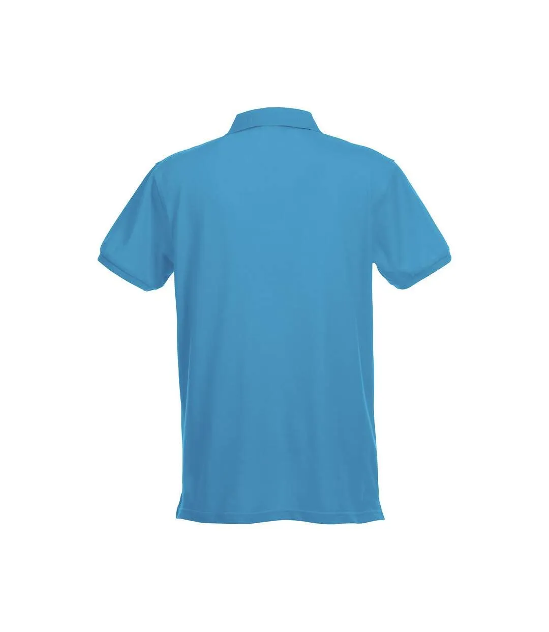 Polo premium homme turquoise vif Clique