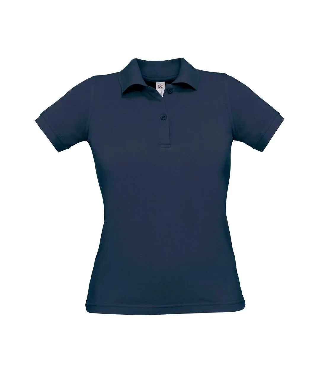 Polo safran pure femme bleu marine B&C