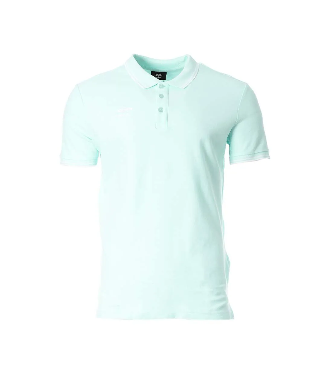 Polo Turquoise Homme Umbro Bas Net