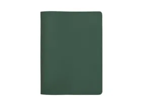 Protège cahier 17x22 en cuir vert