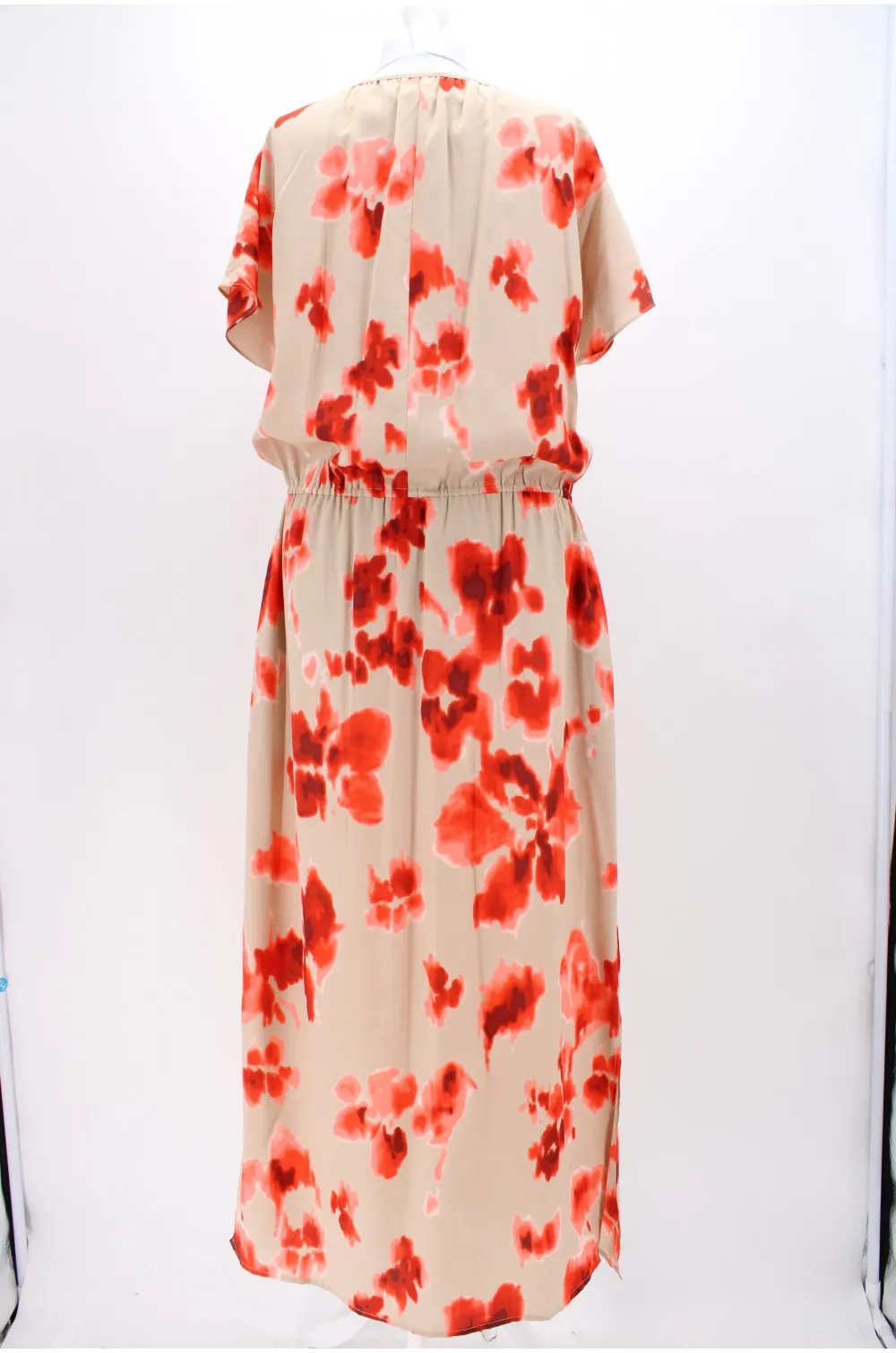 Robe Michael Kors beige orange / Vêtement d'occasion vintage friperie