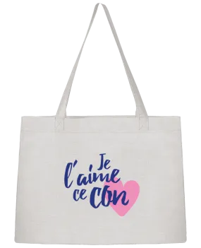 Sac Shopping Je l'aime ce con par tunetoo