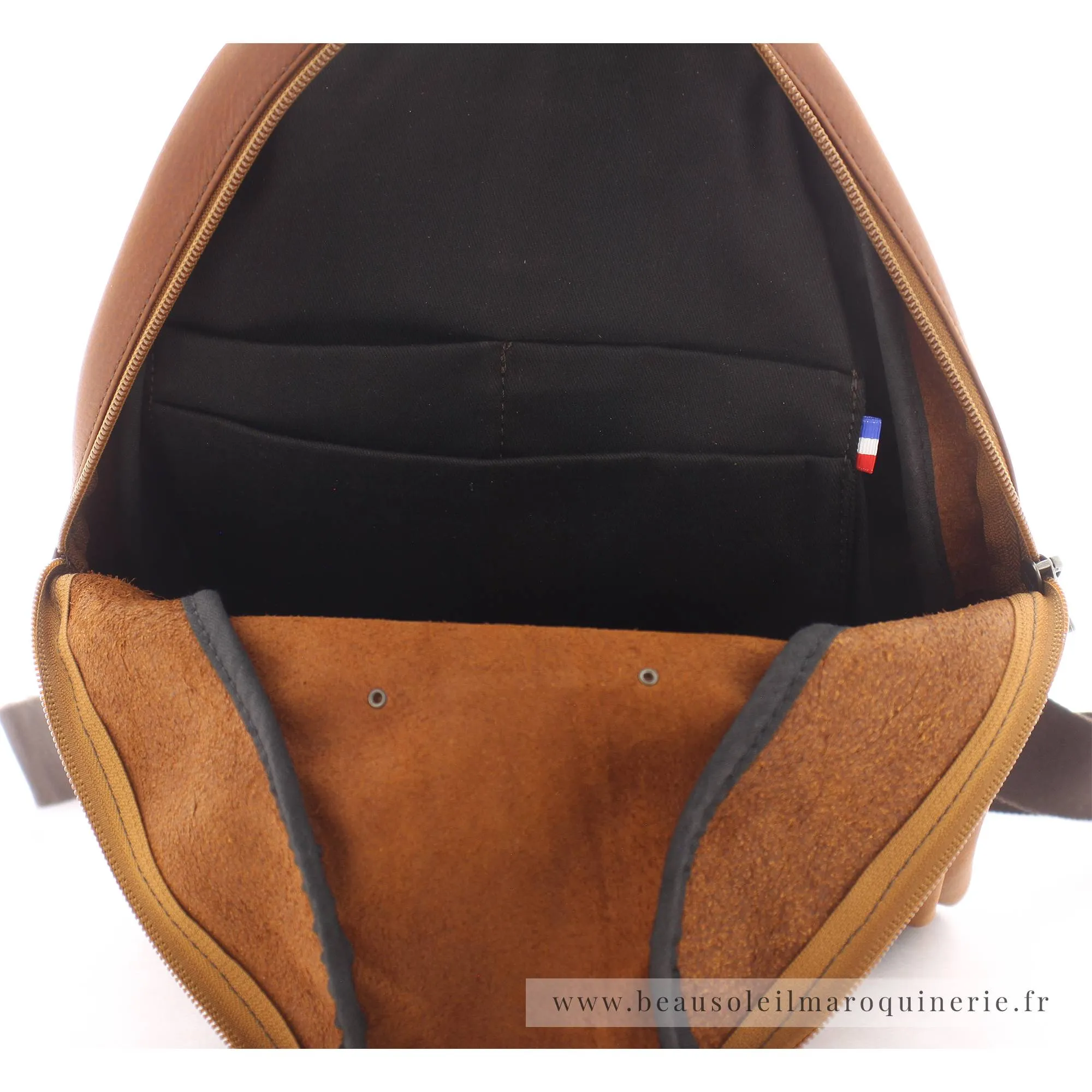 Sac à dos cuir Les Ateliers Fourès Eole Baroudeur 9319