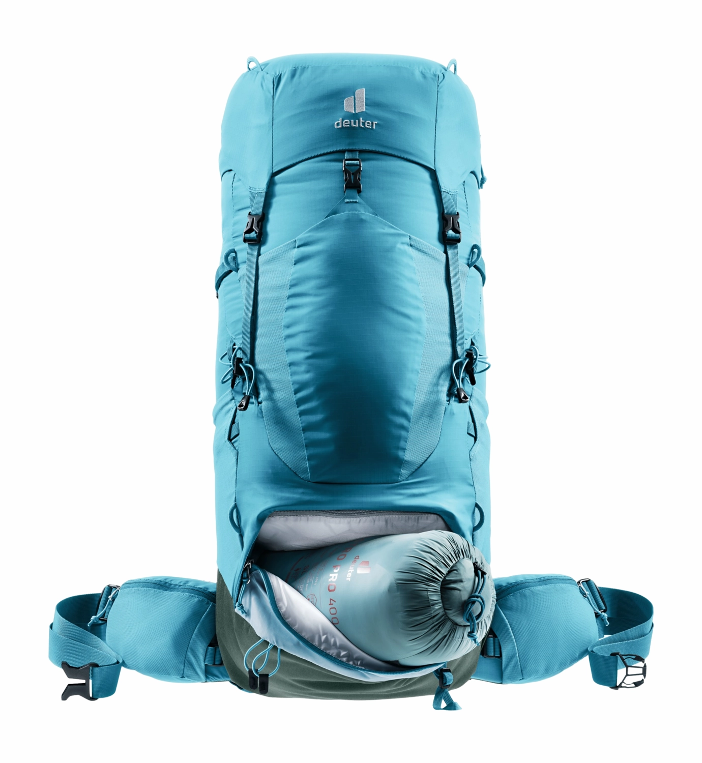 Sac à Dos deuter Femme Aircontact Lite 45+10 SL Lagoon Ivy