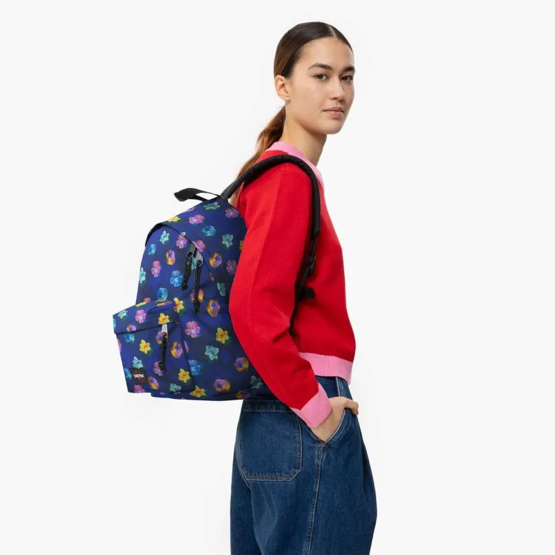 Sac à dos EASTPAK PADDED PAK'R 40 cm Flower Blur Navy - Bleu