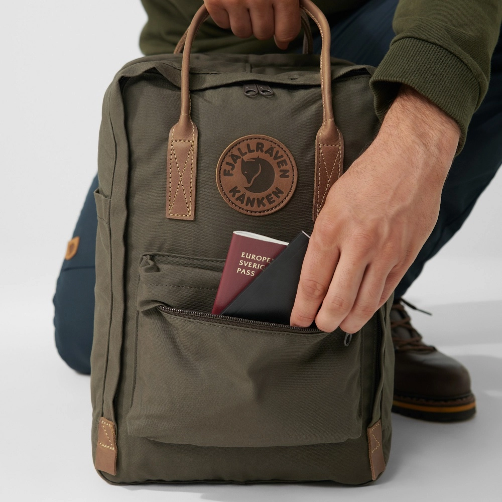 Sac à Dos Fjällräven Kånken No. 2 Laptop 15 Inch Terracotta Brown