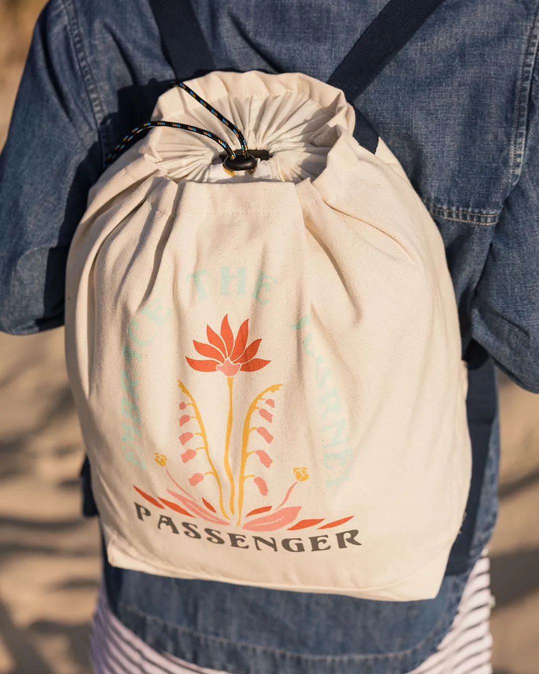 Sac à Dos Fourre-Tout Pico Organic - Blanc Cassé