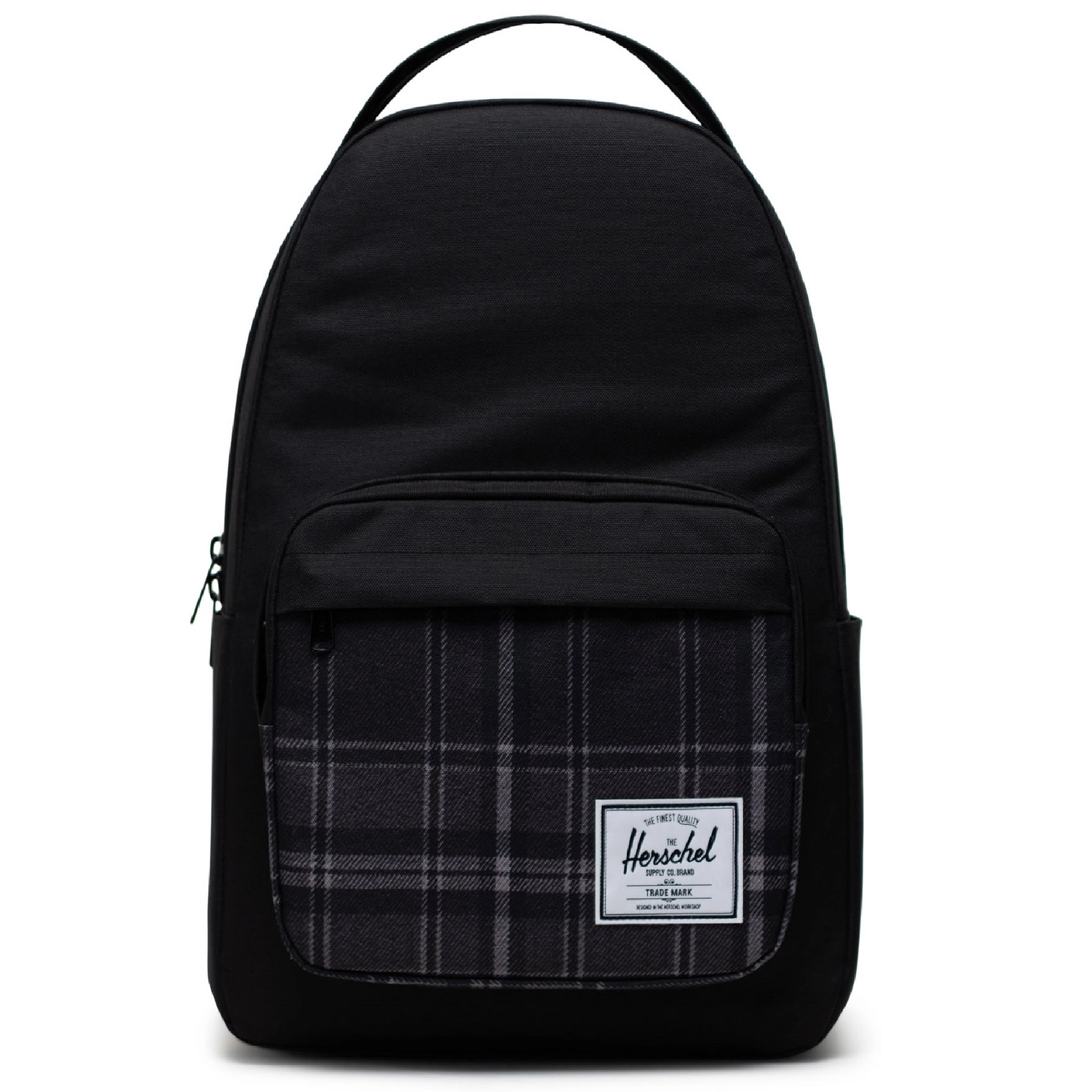 Sac à Dos Herschel Supply Co. Miller Black Grayscale Plaid