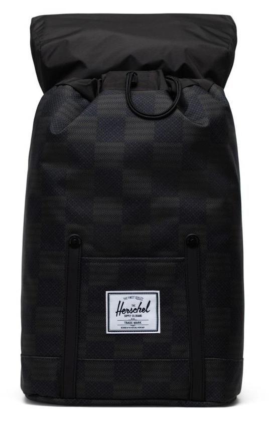 Sac à Dos Herschel Supply Co. Retreat Black Checkered Textile